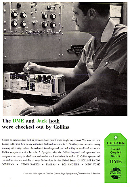 Collins Avionics 1962                                            