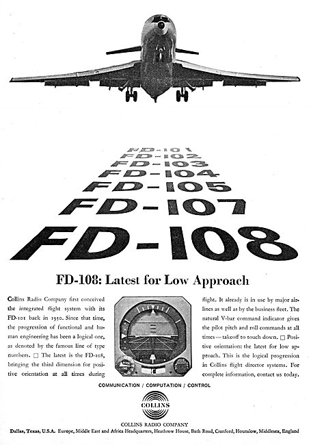 Collins FD-108 Flight Director                                   