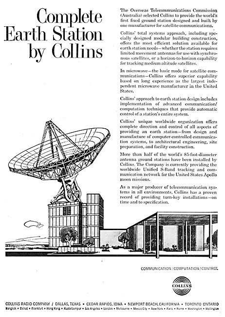 Collins Airfield Radar Installations                             