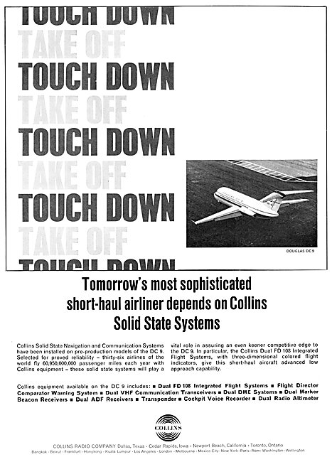 CollinsSolid State  Avionics 1967                                