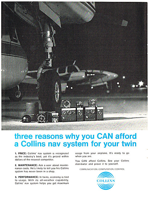 Collins Avionics 1969                                            