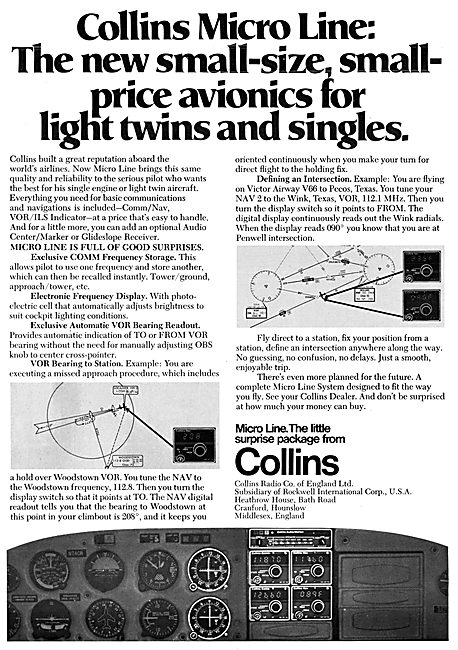 Collins Micro Line Avioncs                                       