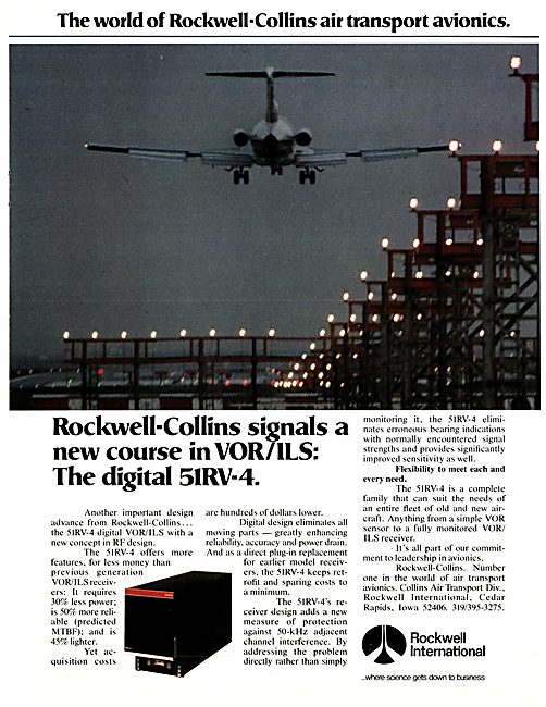 Rockwell-Collins 51RV-4 Digital VOR/ILS                          