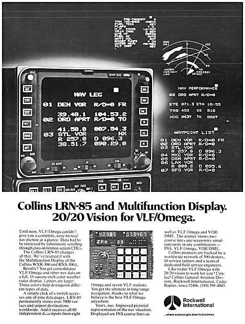 Collins LRN-85 VLF/Omega                                         