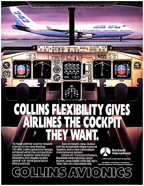 Rockwell Collins Automatic Flight Control System                 