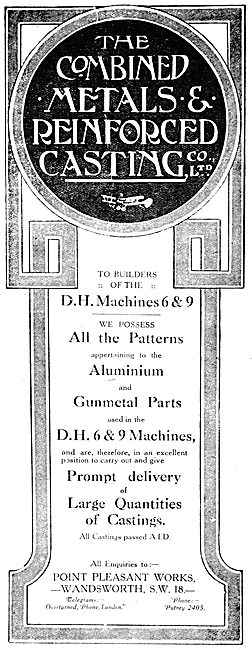 Combined Metals & Reinforced Casting. Point Pleasant Wandsworth  