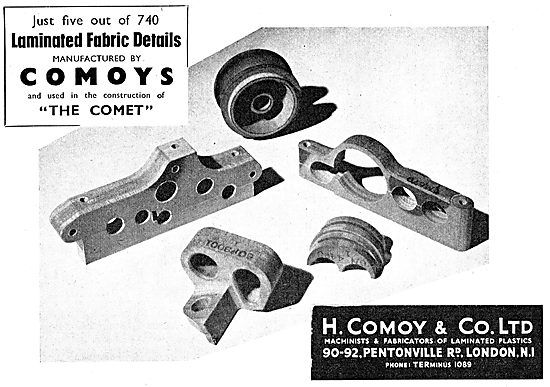 Comoy's Laminated Fabrics                                        