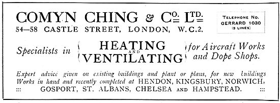 Comyn Ching Factory Heating & Ventilation                        