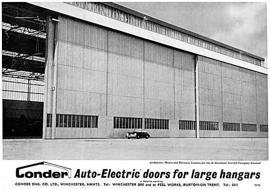 Conder Auto Electric Doors For Hangars                           