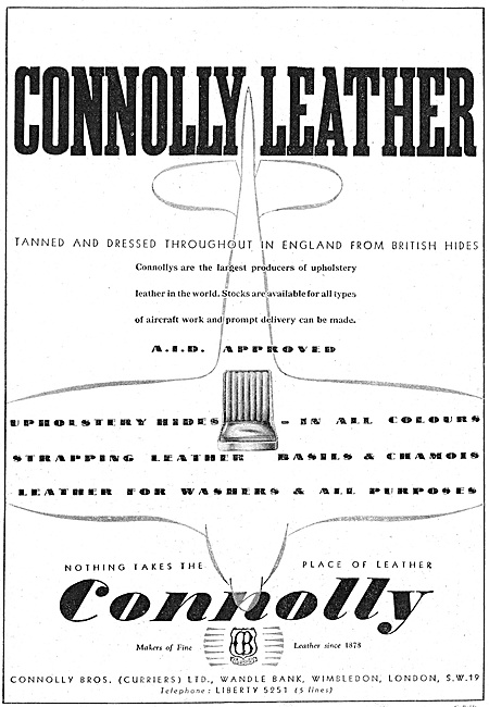 Connolly Leather 1940                                            