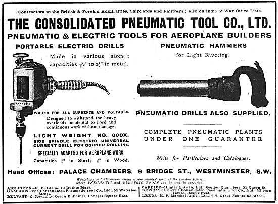 Consolidated Pneumatic Tools 1916                                