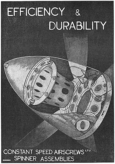 Constant Speed Airscrew Spinner Assemblies                       