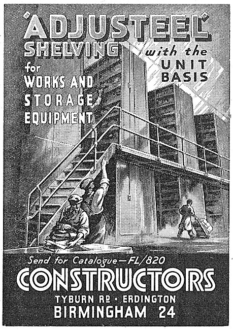 Constructors ADJUSTEEL Shelving                                  