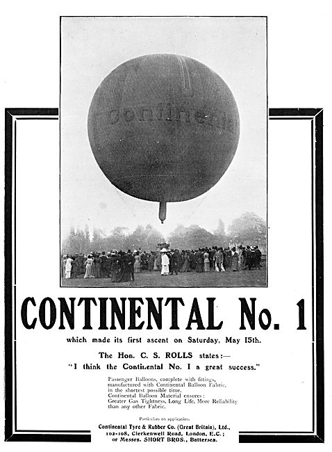 The Continental Tyre & Rubber Co - Balloons                      