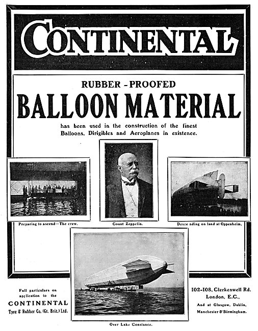 The Continental Tyre & Rubber Co - Balloon Material              