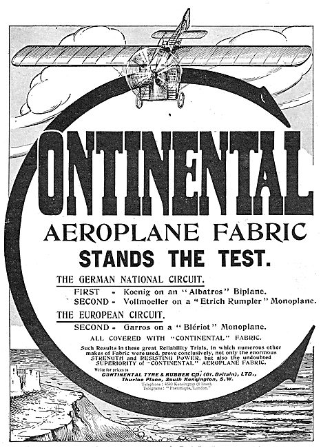 Continental Aeroplane Fabric                                     