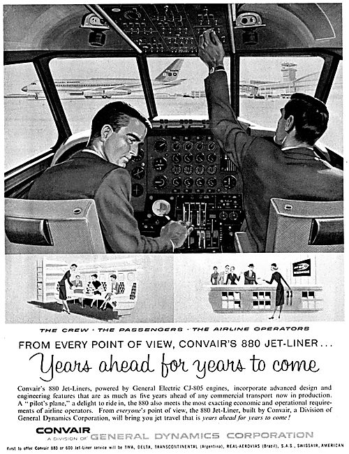 Convair 880                                                      