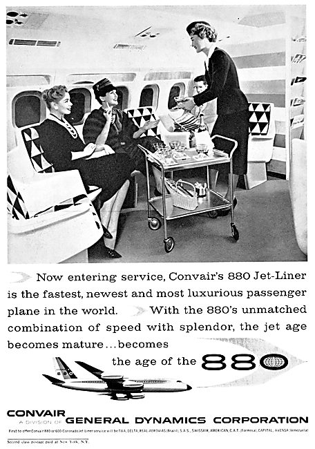 Convair 880                                                      
