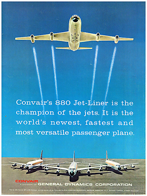 Convair 880                                                      