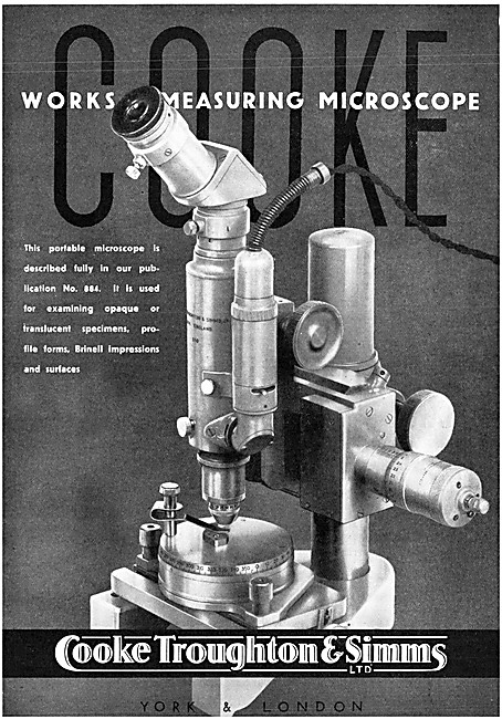 Cooke Works Measuring Microscope                                 