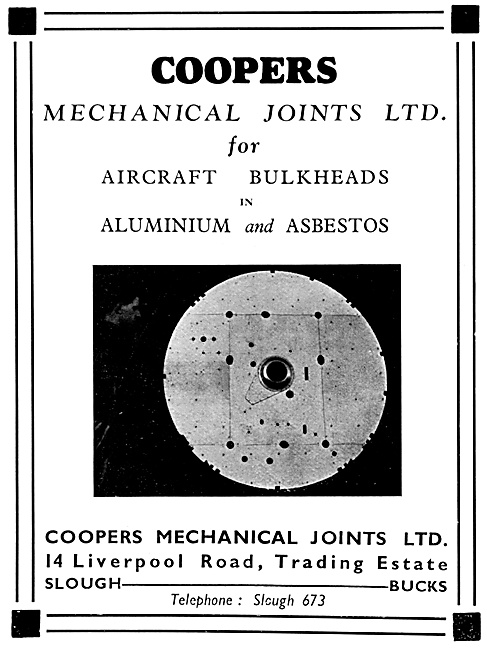 Coopers Mechanical Joints                                        