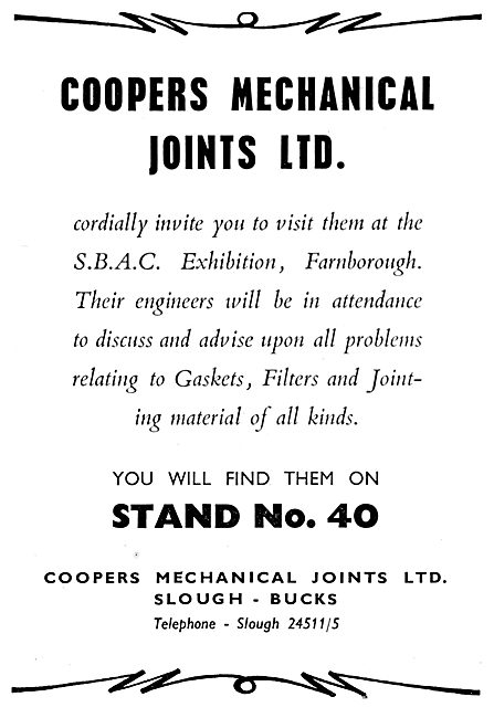 Coopers Mechanical Joints                                        