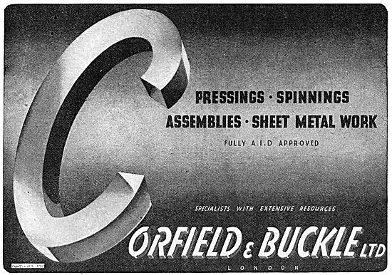 Corfield And Buckle Pressings Spinnings & Assemblies             