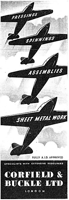 Corfield And Buckle :  Aircraft Sheet Metal & Engineering Work   