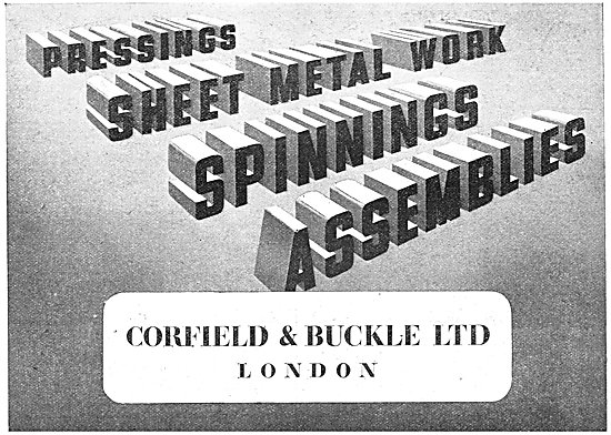 Corfield & Buckle :  Aircraft Sheet Metal & Engineering Work     