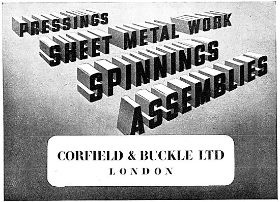 Corfield And Buckle :  Aircraft Sheet Metal & Engineering Work   