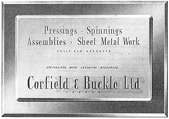 Corfield & Buckle :  Aircraft Sheet Metal & Engineering Work     