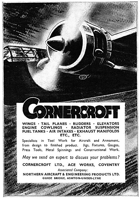 Cornercroft ACE Aircraft Sheet Metal Work                        