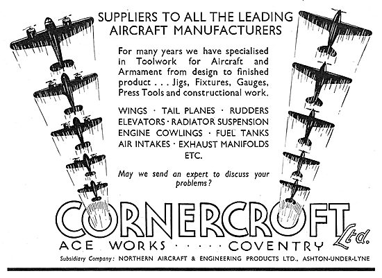 Cornercroft ACE Aircraft Sheet Metal Work                        