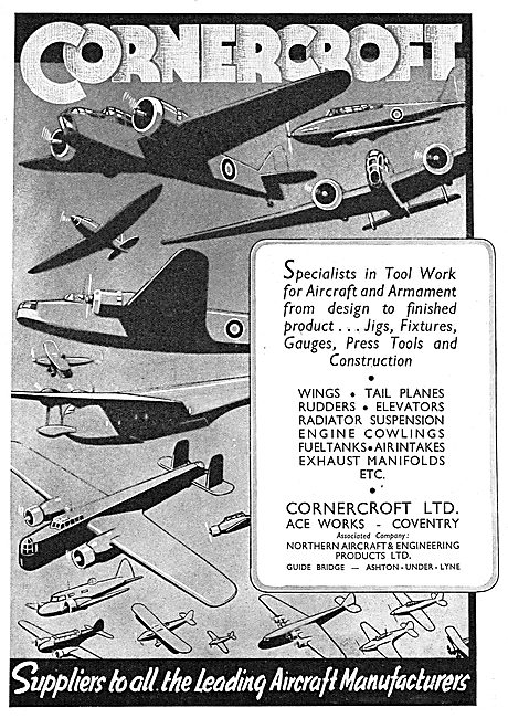 Cornercroft ACE Aircraft Sheet Metal Work                        