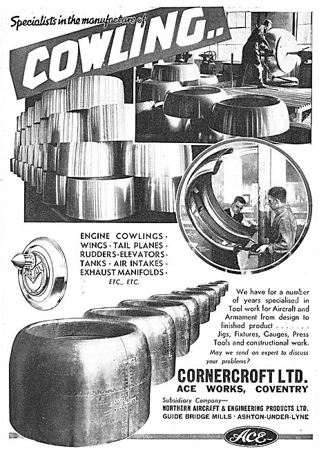 Cornercroft ACE Aircraft Sheet Metal Work                        