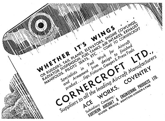 Cornercroft ACE Aircraft Sheet Metal Work                        