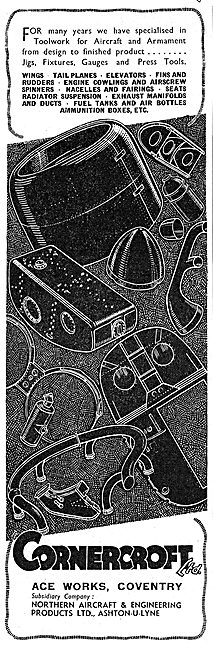 Cornercroft Aircraft Components, Toolwork  & Assemblies          