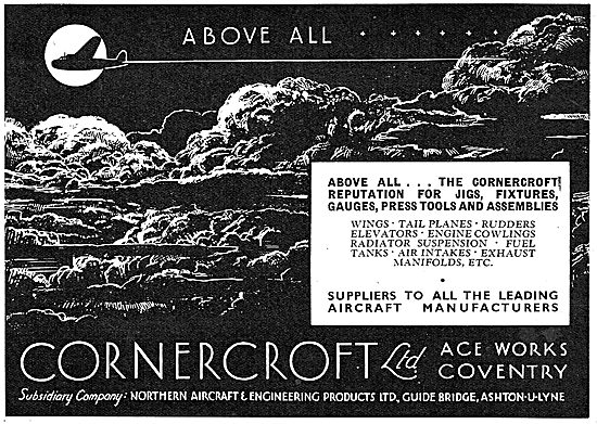 Cornercroft Aircraft Components, Toolwork  & Assemblies          