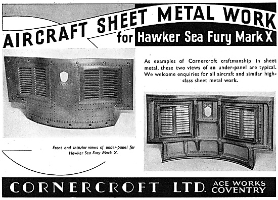 Cornercroft Aircraft Sheet Metal Work                            