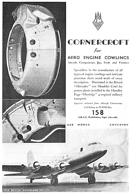 Cornercroft Aero Engine Cowlings                                 
