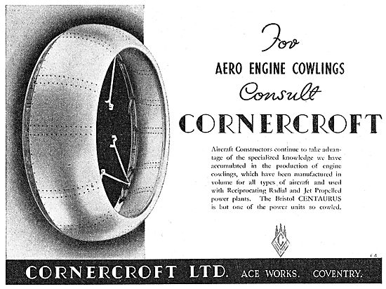Cornercroft.Ltd  Aeronautical Engineers. Sheet Metal Work & Jigs 