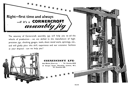 Cornercroft Aircraft Assembly Jigs                               