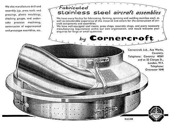 Cornercroft Precision Engineering, Fabrications & Assemblies     