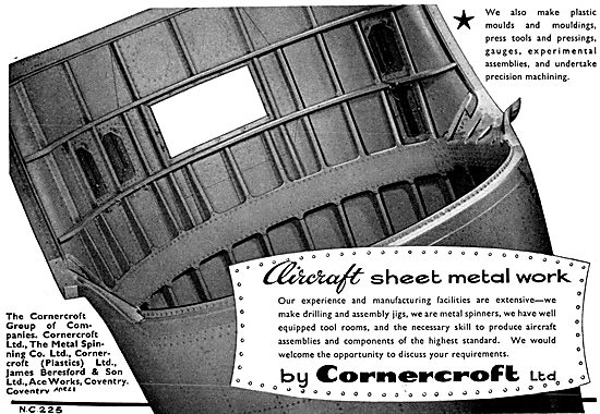 Cornercroft Precision Engineering, Fabrications & Assemblies     