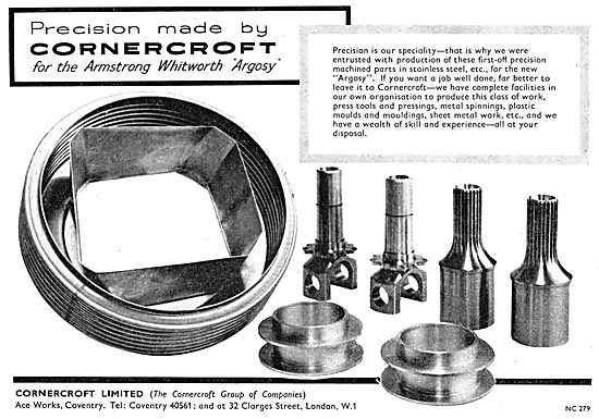 Cornercroft Precision Engineering, Fabrications & Assemblies     