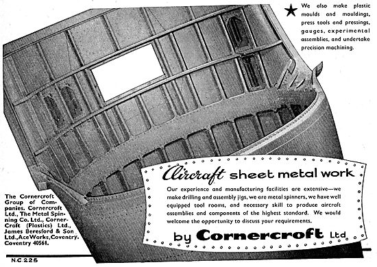 Cornercroft Aircraft Sheet Metal Work                            