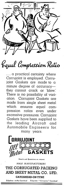 Corrugated Packing & Sheet Metal Co. Gaskets                     