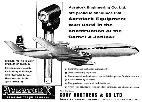 Cory Brothers Acratork Torque Wrenches                           