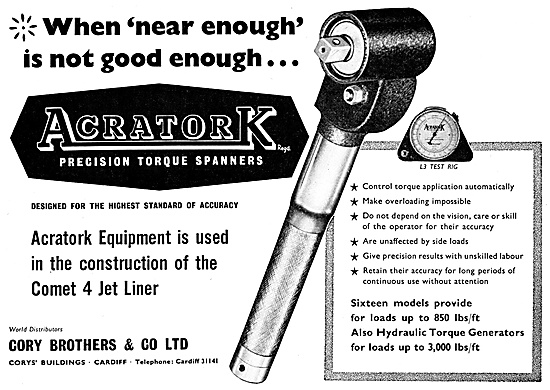 Cory Brothers Acratork Torque Wrenches                           