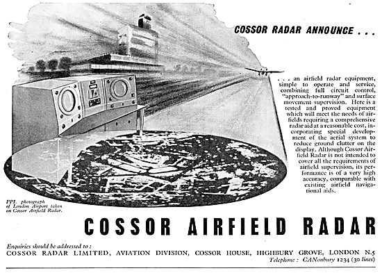 Cossor Airfield Radar                                            